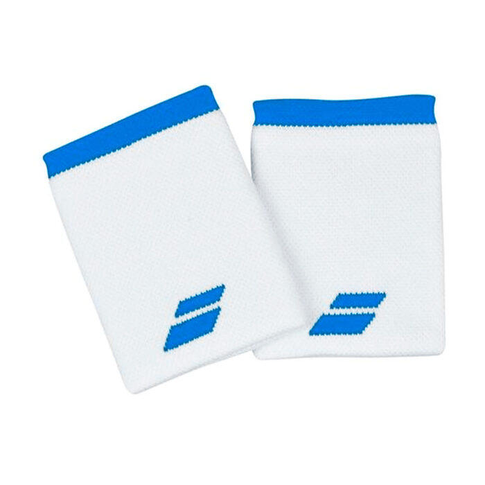 Logo Jumbo Wristband Blue Aster