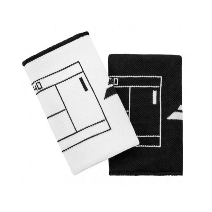 Muñequeras Reversible JB Wristband White/Black